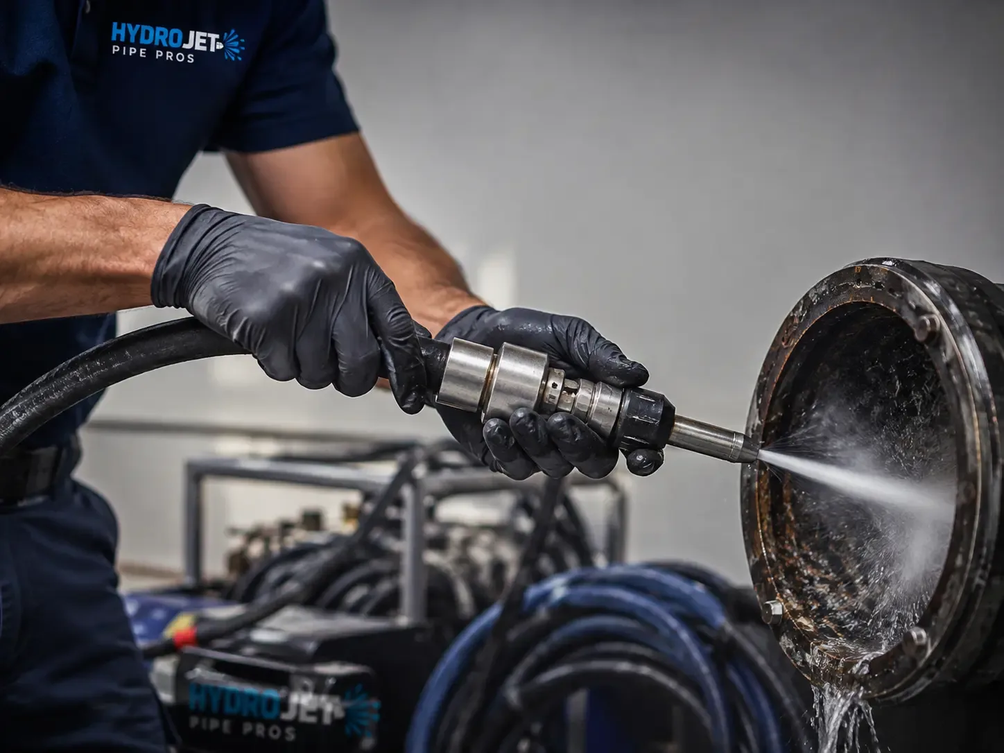 Hydro Jet Pipe Descaling in Nightmute, AK